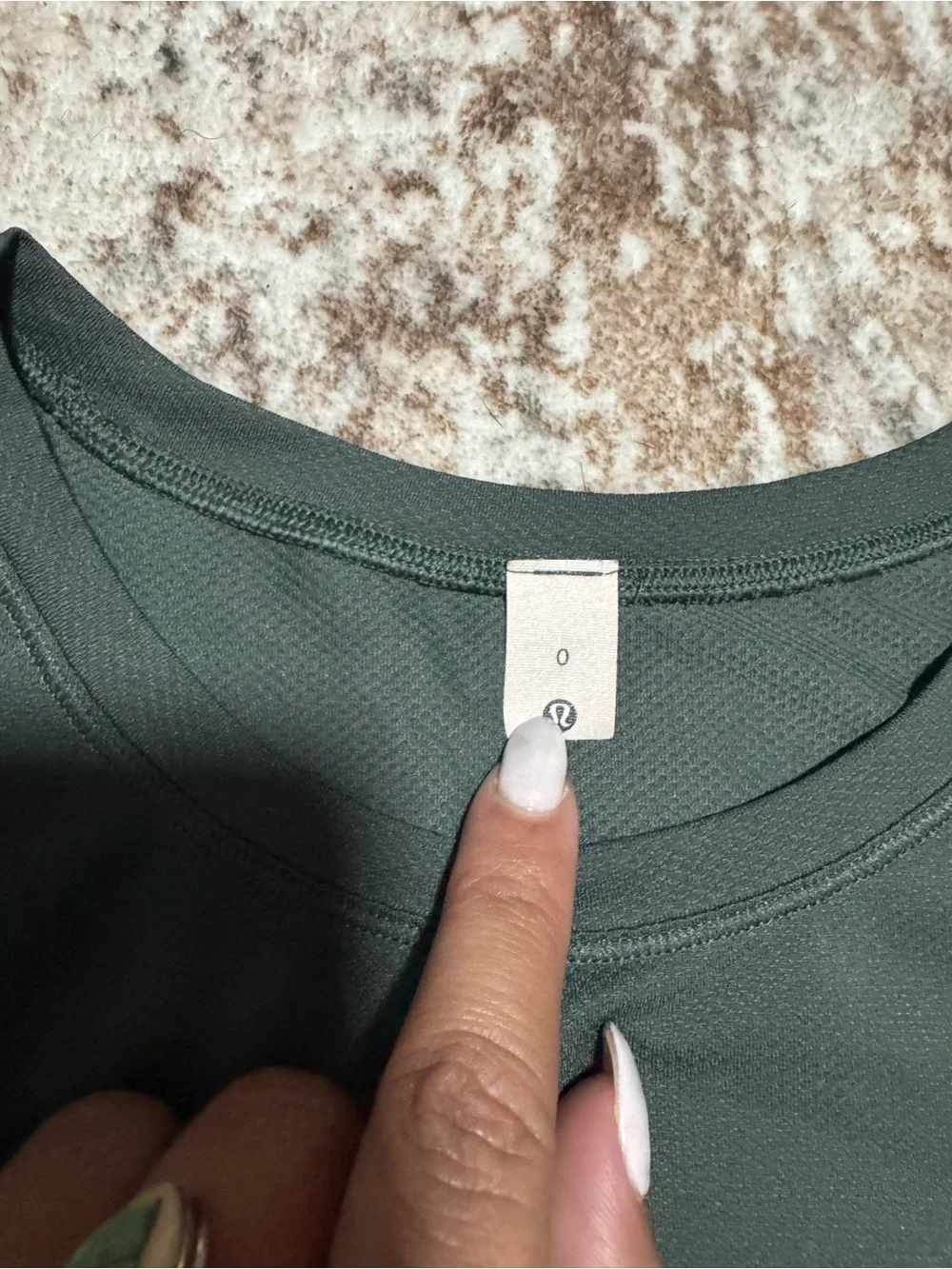lululemon athletica Short Sleeve Crewneck Top - Forest Green